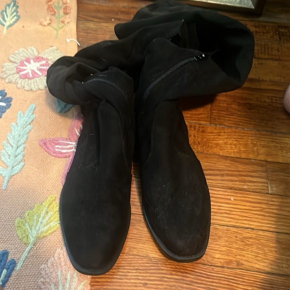 Marc fisher over the knee flat suede boots - Picture 7 of 7